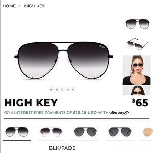 Quay High Key Mini Aviator 🕶